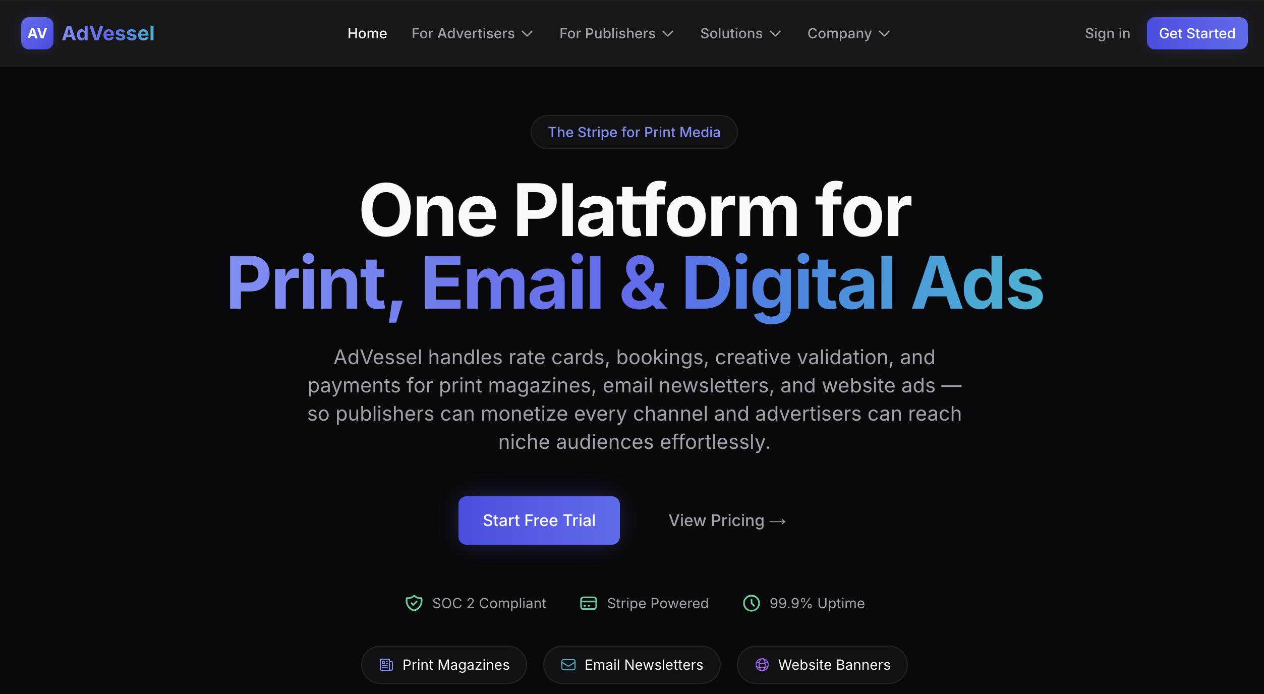 AdVessel — Media Buying Operating System